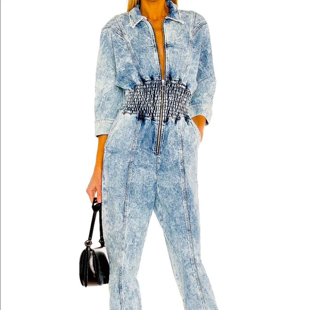 Retrofete denim jumpsuit